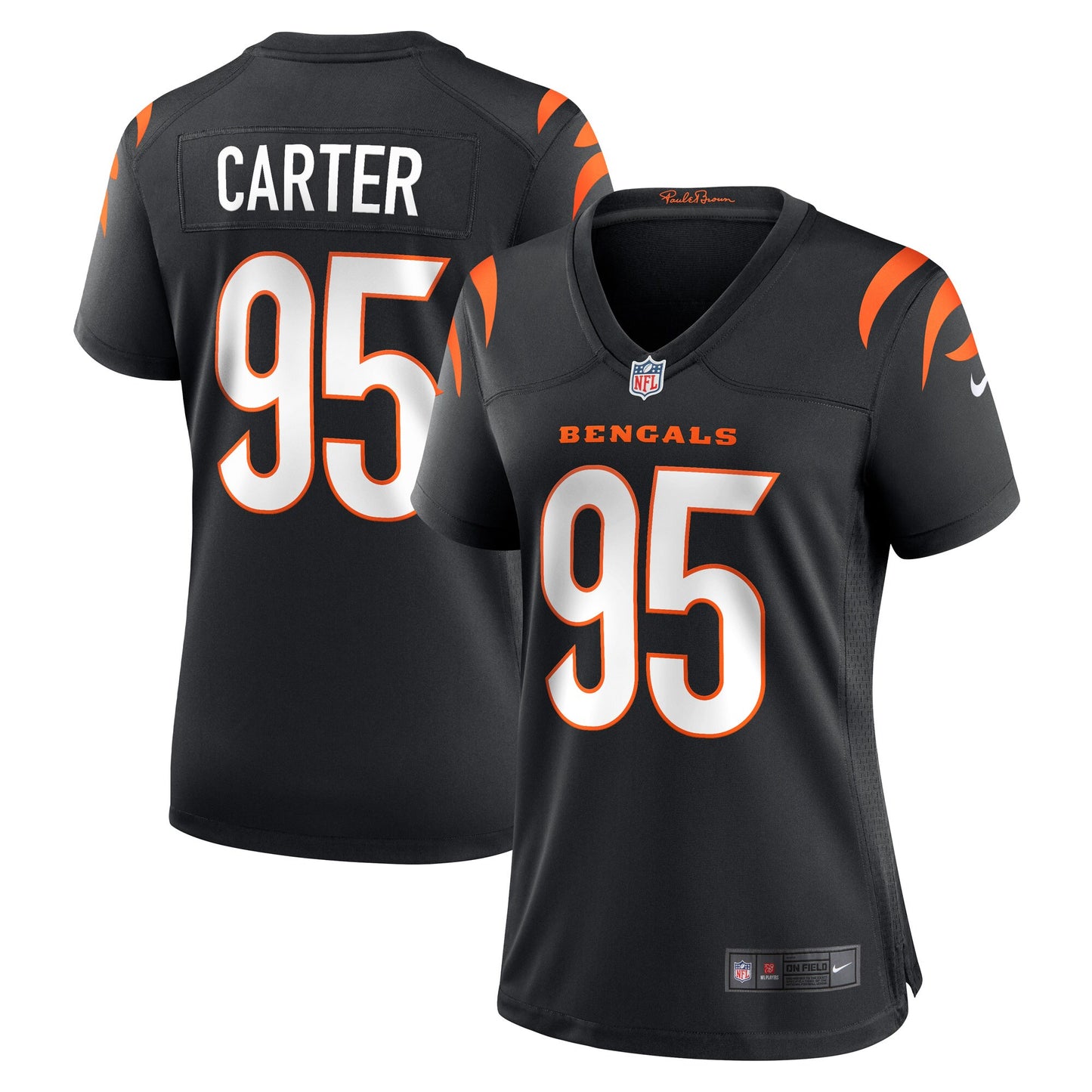 Zach Carter Cincinnati Bengals Nike Women's Game Player Jersey - Black