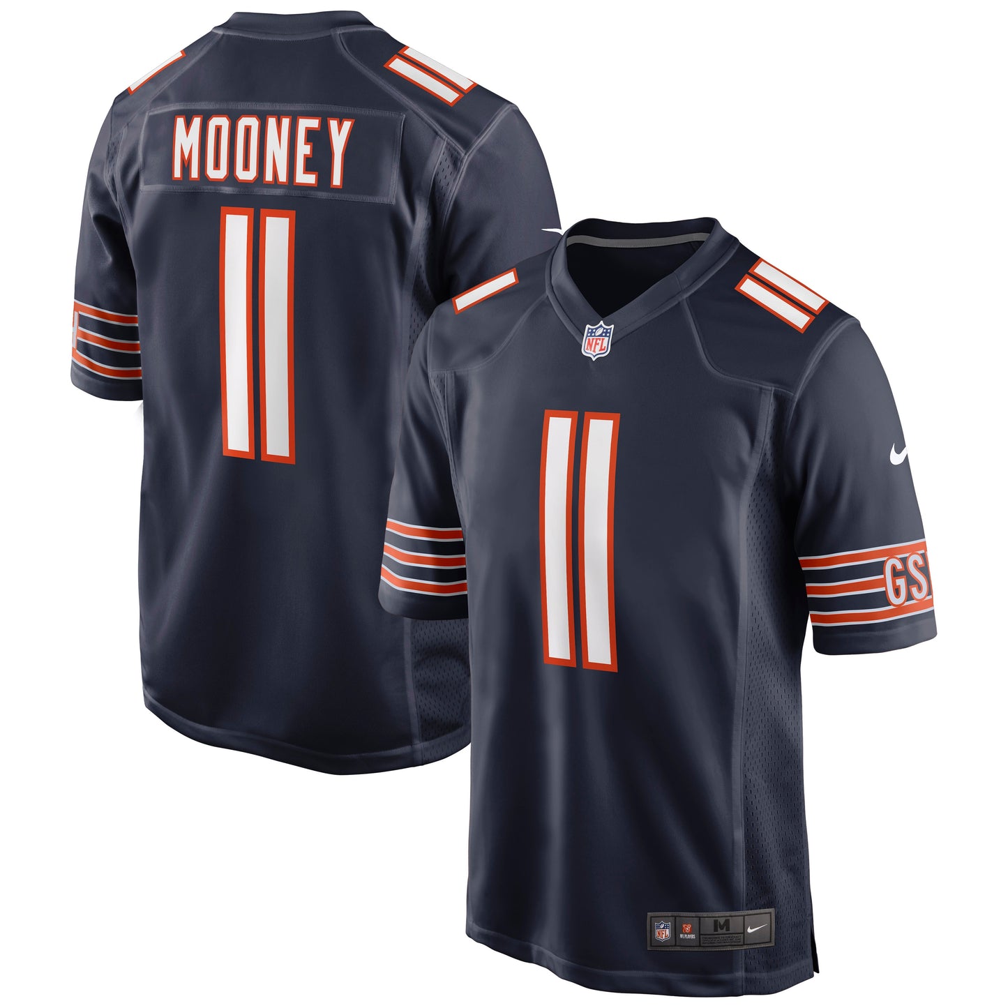 Darnell Mooney Chicago Bears Nike Game Jersey - Navy