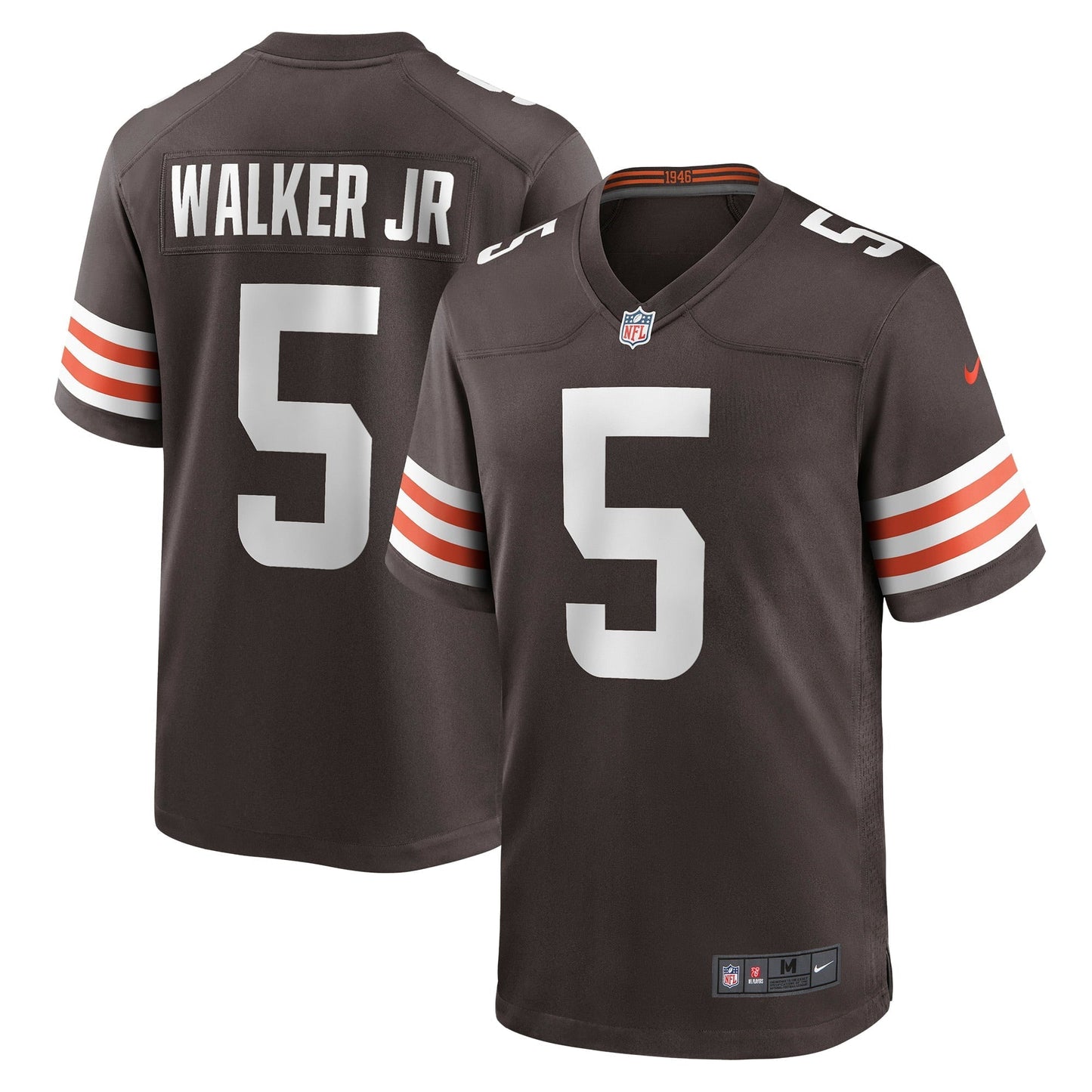 Men's Nike Anthony Walker Jr. Brown Cleveland Browns Player Game Jersey