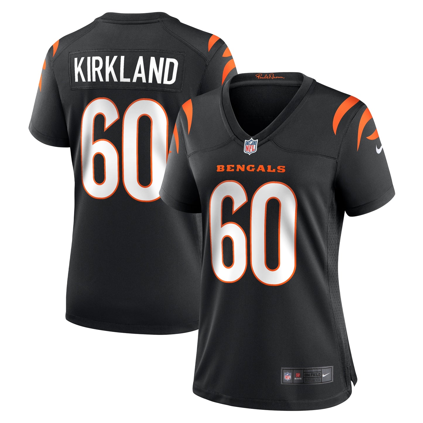 Jaxson Kirkland Cincinnati Bengals Nike Women's Team Game Jersey -  Black