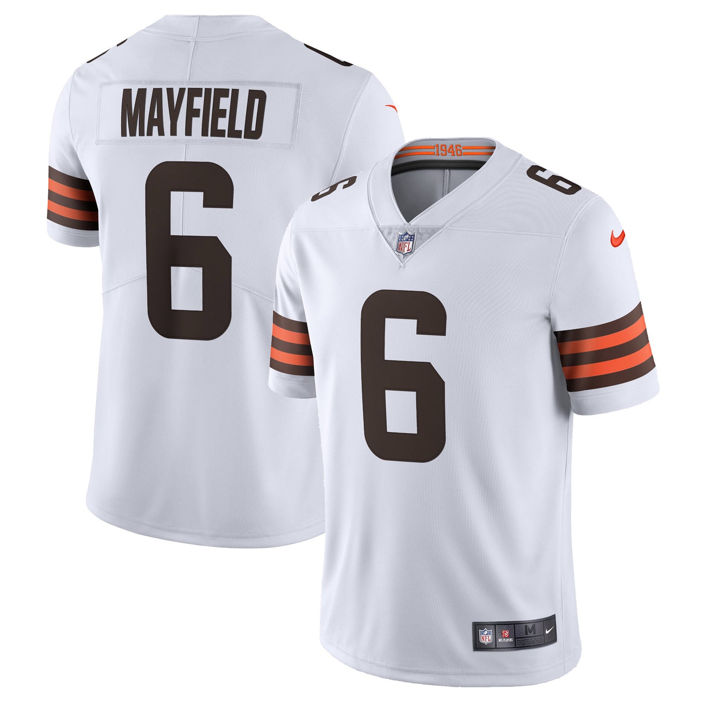 Baker Mayfield Cleveland Browns Nike Vapor Limited Jersey - White