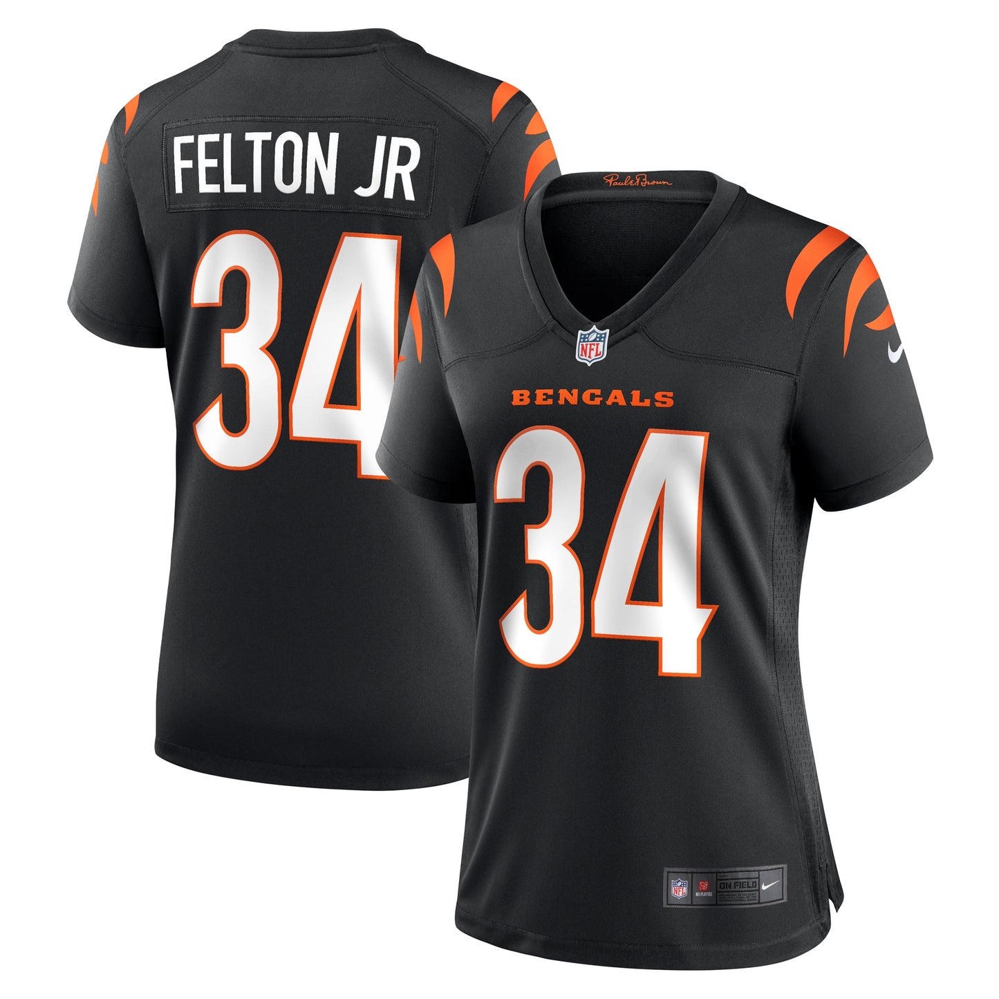 Demetric Felton Jr. Cincinnati Bengals Nike Women's Team Game Jersey -  Black