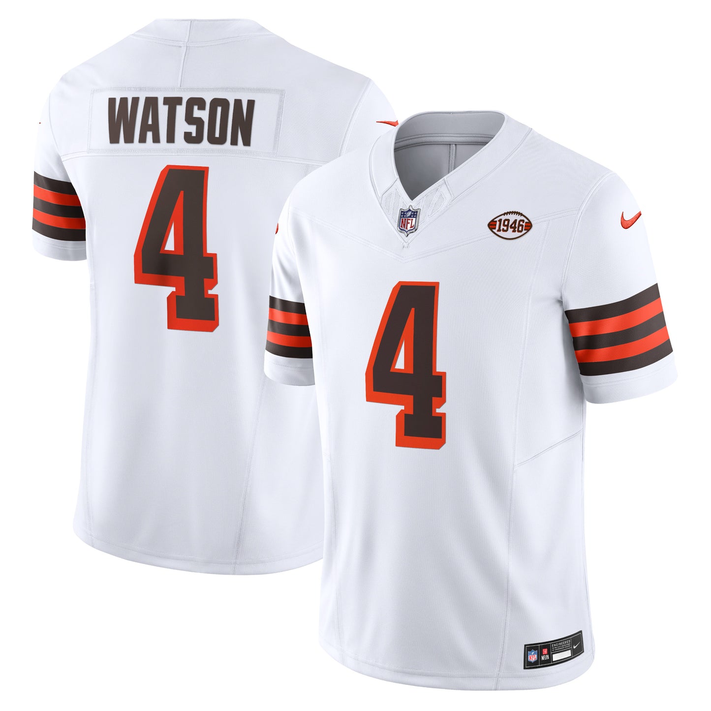 Deshaun Watson Cleveland Browns Nike Vapor F.U.S.E. Limited Jersey - White